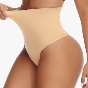Sculpting tummy control shaping thong